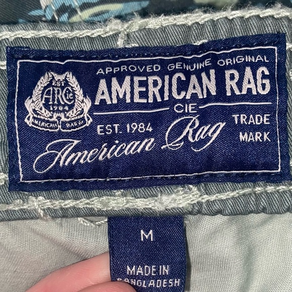 American Rag Men’s Chino Drawstring Pants- Aqua Chill- Medium - Picture 8 of 9